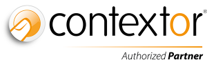 Logo Contextor_Authorized Partner_white